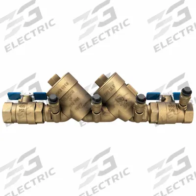 ZURN WILKINS Backflow Preventer: 950XLT, 1 in Pipe Size, FNPT x FNPT, 14 in Overall Lg - Zurn Double Check Backflow Preventers