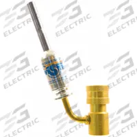 UNIWELD Torch Head: Swirl Flame, Trigger-Start, 360° Swivel (MPN RP3T6). Key specifications — Brand: UNIWELD; Manufacturer Part Number: RP3T6; Compatible Fuel Type: Propane; Flame Adjustment: Preset Flame; Tip Type: 360° Swivel.