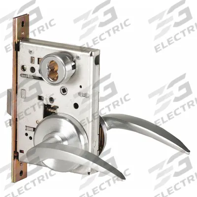 BEST Door Lockset: Storeroom Lever Locksets, Chrome, ADA Compliant