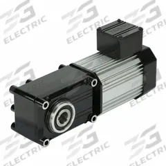 BISON AC Gearmotor: Right Angle, Single Output Shaft, Round, 3-Phase, TEFC, 56 RPM, 0.2 hp Input (MPN 027-725K0030). Key specifications — attr798124: Yes; attr85339: BISON; attr874657: 1.05/0.65 A.