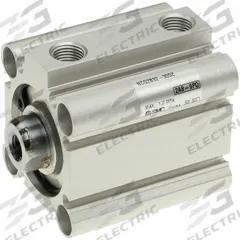 SMC Compact Cylinder: 32 mm Bore Dia, 35 mm Stroke Lg, Through Hole Mounting, Aluminum, 1/8 in NPT (MPN NCQ2B32-35DMZ). Key specifications — attr946022: Through Hole; attr946024: Single Rod; attr946038: NCQ2; attr1123057: Rotating Rod; attr945997: SMC.