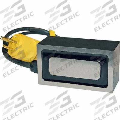 MAG-MATE Electromagnetic Lift: Intermittent Duty, Rectangular Magnet - Distributed-Power Rectangular Electromagnets
