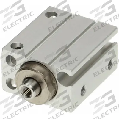 SMC Compact Cylinder: 8 mm Bore Dia, 4 mm Stroke Lg, Free Mounting, Aluminum - Free-Mount Compact Cylinders