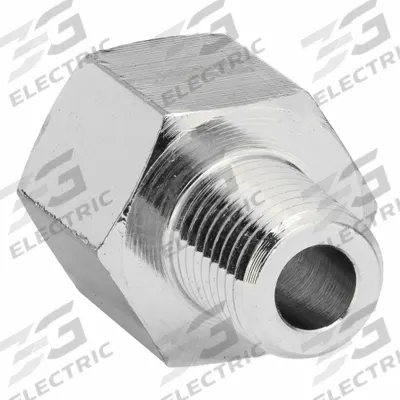 APPROVED VENDOR Metal Pipe Straight: Straight, 3/8 in x 1/4 in, Class 1000, 1,000 psi - Nickel-Plated Threaded High-Pressure Pipe Fittings