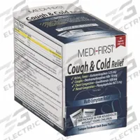 MEDIQUE Cough and Cold Reliever: Acetaminophen/Dextromethorphan HBr/Guaifenesin/Phenylephrine HCl (MPN 83580). Key specifications — Format: Tablet; Strength: Regular Strength; Manufacturer Part Number: 83580; Brand: MEDIQUE; Purpose: Cough and Cold; Unit Dose: Acetaminophen: 325 mg; Active Ingredient: Dextromethorphan HBr; Dose Package Type: Packets.