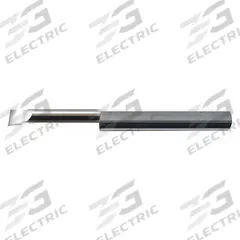 MICRO 100 Boring Bar: Boring, 1/4 in Shank Dia., TiN, 0.0750 in Center to Cutting Tip, Right Hand (MPN BB-200600G)