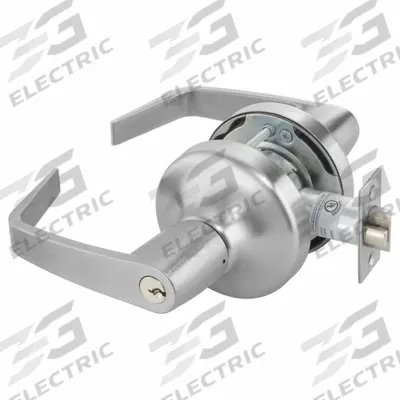 ASSA ABLOY ACCENTRA Door Lockset: Storeroom Lever Locksets, Chrome, ADA Compliant
