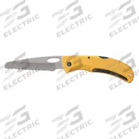 GERBER Folding Knife: 3 1/2 in Blade Lg, 4 1/2 in Closed Lg, 8 in Overall Lg, Plastic, Serrated (MPN 06971). Key specifications — attr307537: Plastic; attr307538: Yes; attr324882: GERBER.