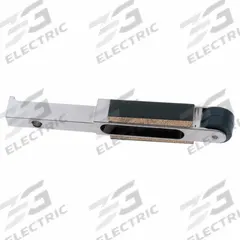 DYNABRADE Contact Arm: 1/2 in Belt Wd, 24 in Belt Lg, Dynafile Series, 3/4 in Wheel Dia, Crowned (MPN 11243). Key specifications — attr1320326: 14000; attr1320321: Crowned; attr1320325: 11243; attr1320329: DYNABRADE; attr1320328: Yes.