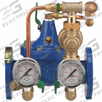 ZURN WILKINS Automatic Control Valve: 1 1/2 in Nominal Pipe Size, Flanged - Automatic Control Pressure Regulators