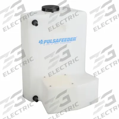 PULSAFEEDER Integrated Tank System: 15 gal, Polyethylene Tank - Feed Tanks for Chemical Metering Pumps