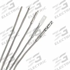 OMEGA Temperature Probes and Components-New: 1,990°F /0°C to 1,038°C, Type K, For Air Media Type (MPN XCIB-K-4-2-3). Key specifications — attr1275752: 20 AWG; attr1275757: 3 ft; attr1275765: XCIB-K-4-2-3; attr1275769: OMEGA; attr1434700: Bolt.