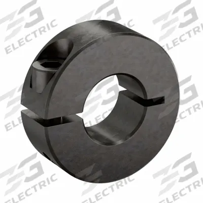RULAND MANUFACTURING Shaft Collar: 1-Piece, Inch, Round, Clamp-On, 9/16 in Bore Dia - Steel Shaft Collars