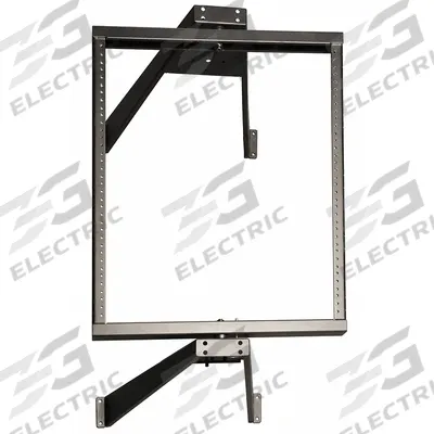 TRIPP LITE Open Frame Rack: 12 Rack Units, Wall Mount, 30 3/4 in x 19 3/4 in x 20 3/8 in - Open-Frame Server Racks