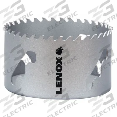 LENOX Hole Saw: 4 1/8 in Saw Dia., 3 Teeth per Inch, 1 7/8 in Max. Cutting Dp - Multi-Material-Cutting Hole Saws without Arbor