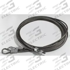 AMERICAN GARAGE DOOR SUPPLY Cable Assembly: Stainless Steel, 880 lb Load Rating - Max, 7 x 19, 2 PK (MPN CAS18-164). Key specifications — Brand: AMERICAN GARAGE DOOR SUPPLY; Material: Stainless Steel; Product Type: Cable Assembly; Stranding: 7 x 19.