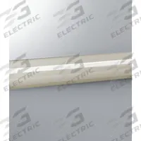 PAWLING CORP Accent Rail: EBT-30, PVC, Champagne, 2 in Overall Ht, 12 ft Overall Lg (MPN EBT-30-12-313). Key specifications — Brand: PAWLING CORP; Color: Champagne; Product Type: Accent Rail; Series: EBT-30; Internal Rubber Bumper: No.