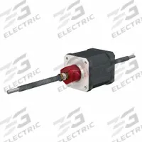 PBC LINEAR Non-Captive Lead Screw: Non-Captive Lead Screw Assembly, Anti-Backlash, PTFE, 300, B, 200 (MPN LSR1010T-0300-NCF231-NNN-NNN). Key specifications — Motor IP Rating: IP40; Motor Length: 57.0 mm; Nut Type: Anti-Backlash; Phase: 2; Rated Current: 2.2 A; Steps per Revolution: 200; Brand: PBC LINEAR.