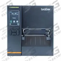 BROTHER Desktop Printer: Direct Thermal/Thermal Transfer, Titan 4021TN, 4.21 in Max. Print Wd, Wired (MPN TJ4021TNW). Key specifications — Brand: BROTHER; Printer Connectivity: Ethernet; Print Speed: 10 in/sec; Dispensing Style: Tear Off; Wire Communication: Wired; Printer Series: Titan 4021TN; Screen Type: Color Touch Screen.