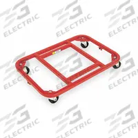RAYMOND PRODUCTS General Purpose Dolly: 800 lb, Red, 30 in L x 20 in W x 5 in H Deck, (4) Swivel (MPN 1430). Key specifications — Brand: RAYMOND PRODUCTS; Color: Red; Caster/Wheel Configuration: (4) Swivel; Lip Type: Flush; With Tow Eye: No.