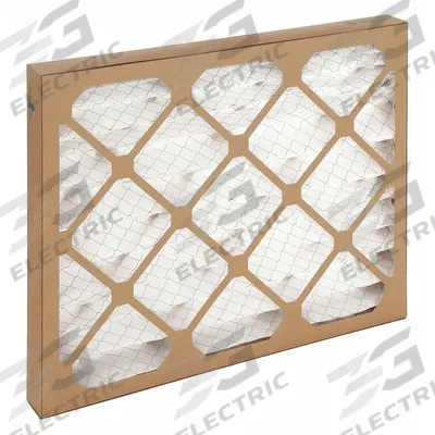 GRAINGER Pleated Air Filter: 16 in x 20 in x 2 in, MERV 11 - MERV 11 Pleated Air Filters