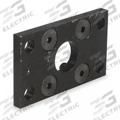 MILLER FLUID POWER Front or Rear Flange Cylinder Mount: 3 1/4 in Bore Dia., 1"-14 Thread Size, Steel (MPN HV3-MKJ/H-325-138). Key specifications — attr95490: NFPA MF1 (Front), NFPA MF2 (Rear); attr95492: Steel; attr95493: (4) Mounting Bolts; attr98885: MILLER FLUID POWER.