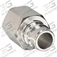 SNAP-TITE Hydraulic Quick Connect Hose Coupling: 1/4 in, 316 Stainless Steel, 1/8"-27 Thread Size (MPN SPHN4-2F). Key specifications — Thread Size: 1/8"-27; Seal Material: Buna; Brand: SNAP-TITE.