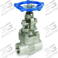 SHARPE Globe Valves: For Steam Media, 316L Stainless Steel, 1 in Pipe Size, Socket x FNPT, Female (MPN 4371006500). Key specifications — Seat Material: Metal; Brand: SHARPE; Stem: OS&Y.