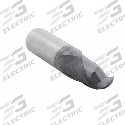 WIDIA HANITA Ball End Mill: Carbide, TiAlN Coated, 2 Flute, 1/2" Mill Dia, 2" LOC - General Purpose Carbide Ball End Mills