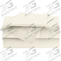 WESTPOINT HOME Flat Sheet: XL Twin, 109 in Overall Lg, 66 in Overall Wd, T200, Bone, Reusable (MPN 1A05390). Key specifications — Color: Bone; Fabric Material: 60% Cotton; Thread Count: T200; Brand: WESTPOINT HOME; Fabric Pattern: Solid; Hem/Pocket Size: Flat Sheet - N/A; Sheet Color: Staybright® Bone.