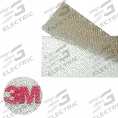 3M DUAL LOCK Hook-and-Loop Fastener: Disc, 3/8 in Overall Dia, Self-Mating - Pre-Cut Discs