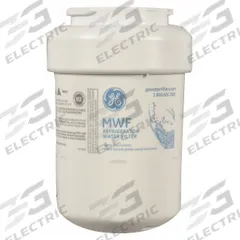 GE Quick-Connect Water Filter: 0.5 gpm, Cyst/Lead/Pharmaceuticals Reduces (MPN MWFP). Key specifications — Filter Media: Carbon; Brand: GE; Reduces: Pharmaceuticals.