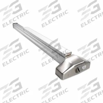 TELL MANUFACTURING Rim Exit Device: 48 in Max Door Wd - Rim Push Bars