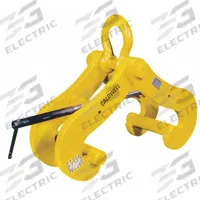 CALDWELL Beam Lifting Clamp: Beam Flange Clamp, Steel, 27 in Max Jaw Opening, 6 in Min Jaw Opening (MPN GC-20). Key specifications — Material: Steel; Beam Mount Location: Top; Brand: CALDWELL.