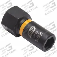GEARWRENCH Bolt Extractor: 5/16 in Socket Size, 7-Point, Std, Black Oxide, Not Tether Capable (MPN 84755). Key specifications — attr1204113: Standard; attr1204115: GEARWRENCH; attr1204121: 5/16 in; attr1204116: Not Tether Capable; attr1204118: Black Oxide.