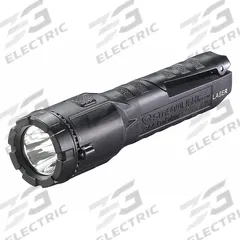STREAMLIGHT Safety-Rated Flashlight: 150 lm, 17 hr Run Time at Max Brightness, 175 m Max Beam, Black (MPN 68762). Key specifications — Brand: STREAMLIGHT; Battery Requirements - Broad: Includes 3 AA.