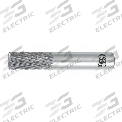 OSG Solid Router Bit: Diamond Cut, End Mill, 5/8" Cut Dia, 1-1/4" LOC (MPN 415-6250) - Diamond-Pattern Router Bits for Steel & Hardened Steel