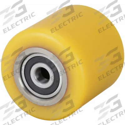 APPROVED VENDOR Caster Wheel: 2 3/8 in Wheel Dia., 2 3/8 in Wheel Wd, Polyurethane, Steel - Polyurethane Tread on Steel Core Wheels for Pallet Jacks