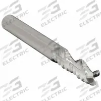 WIDIA HANITA Roughing End Mill: Carbide, 3 Flute, 1/4" Mill Dia, 3/4" LOC, 0.024" Chf, 2-1/2" OAL (MPN 4A0R07002)