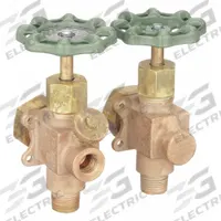 PENBERTHY Gagecock: Bronze, 3/4 in Compatible Gauge Glass Dia, -20°F Media Temp (Min), Steel, 1 PR (MPN N7BB). Key specifications — Handle Material: Steel; Brand: PENBERTHY; Drain Connection Type: FNPT; Handle Type: Handwheel.