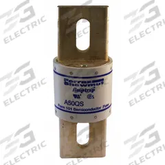 Semiconductor Fuse: A50P Series, Fast-Acting, 700 A, 500 V AC, 500 V DC DC Volt Rating (MPN A50QS700-4). Key specifications — Series: A50P; Brand: MERSEN; Voltage Type: AC/DC.