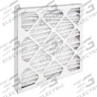 GRAINGER Pleated Air Filter: 16 in x 16 in x 2 in, MERV 8, Antimicrobial (MPN 2EKE8). Key specifications — Media Material: Synthetic; Brand: GRAINGER; Frame or Header Material: Beverage Board.
