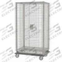 METRO Security Cart: 900 lb, 36 in L x 24 in W Self, 40 in L x 28 in W x 69 in H Overall Dim, Silver (MPN MQSEC53LE). Key specifications — Shelf Type: Adjustable; Caster Brake Type: Side Pedal Brake; Brand: METRO; Caster/Wheel Configuration: (2) Swivel with Brake; Shelves Included: None.