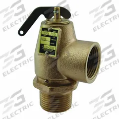 APOLLO Safety Relief Valve: MNPT x FNPT, 1 in x 1 in, 15 psi Max. Op Pressure, Cast Bronze (MPN 13202B10). Key specifications — Brand: APOLLO.