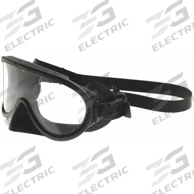 PAULSON Safety Goggles: Clear, Indirect Venting, Silicone - Standard Firefighting Safety Goggles