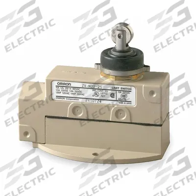 OMRON Roller Plunger Limit Switch: Roller Plunger, Metallic, Momentary - Top-Mount Roller-Plunger Limit Switches