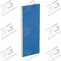 TRESTON Pegboard Floor Rack: Square, 3/8 in Peg Hole Size, 72 in x 30 in x 2 3/8 in, Steel, Blue (MPN C52007104). Key specifications — Material: Steel; Finish: Powder Coated; Peg Hole Shape: Square; Includes: I-Feet; Color: Blue; Brand: TRESTON.
