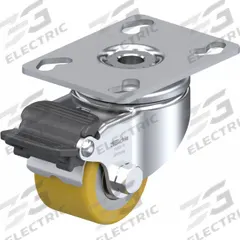 APPROVED VENDOR Plate Caster: Swivel, No Brake, Polyurethane, 51 mm Wheel Dia, 33 mm Wheel Wd, Slot (MPN LKPA-VSTH 50K-RA). Key specifications — Wheel Bearing Type: Ball; Wheel/Tread Color: Beige; Brand: APPROVED VENDOR; Caster Type: Swivel.