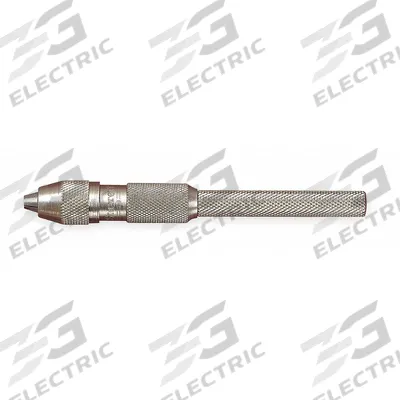 STARRETT Pin Vise: Pin Vise, 4.8 mm Max Size - mm, 0.115 in Min Size - Inch, Knurled Grip - Pin Vises