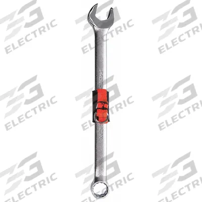 PROTO Combination Wrench: Alloy Steel, Satin, 9/16 in Head Size, 8 3/4 in Overall Lg - SAE Spline Tether-Ready Combination Wrenches